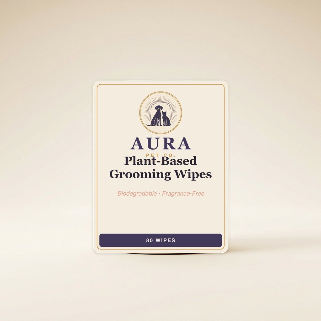 plant based grooming wipes — Aura Pet Co.