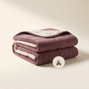 reversible quilted blanket — Aura Pet Co.
