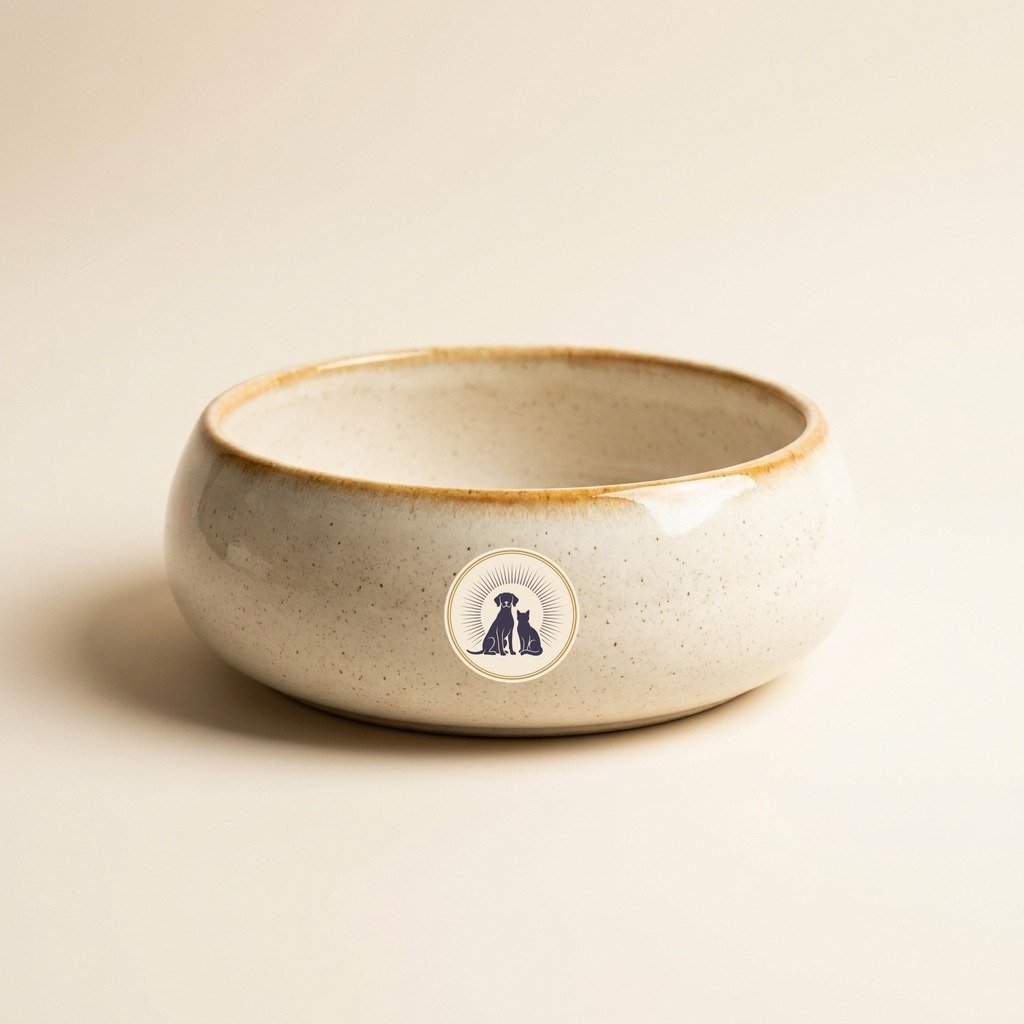 speckled stoneware bowl — Aura Pet Co.